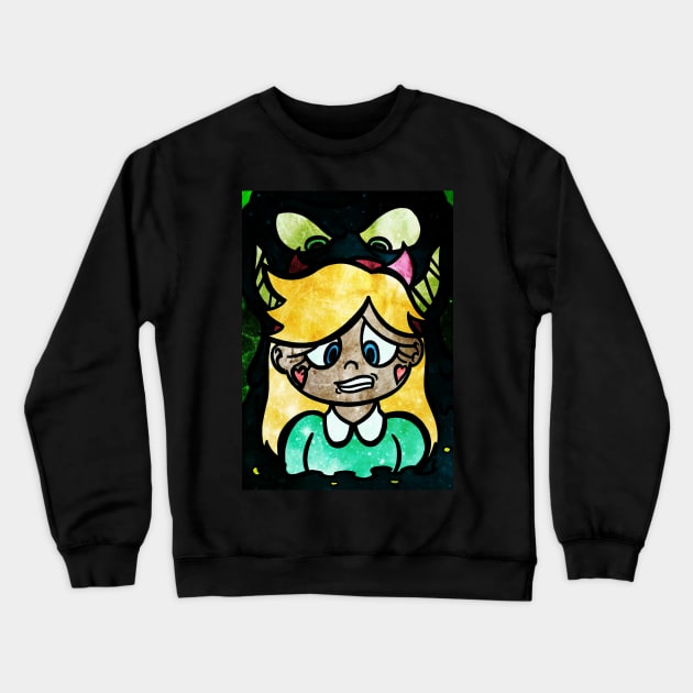 Star vs Toffee Crewneck Sweatshirt by ScribbleSketchScoo